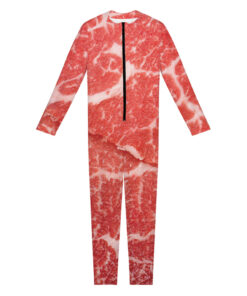 Meat Print Women's Jumpsuit