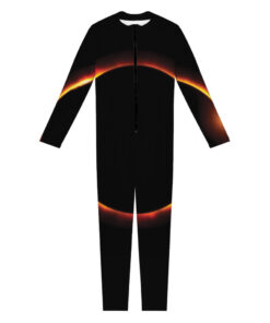 Total Solar Eclipse Print Women's Jumpsuit
